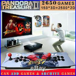 pandora treasure 3d box arcade game console game list