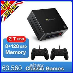 128G SSD+2T HDD Mini Super Console X PC Lite Retro Video Game Box Multi Language