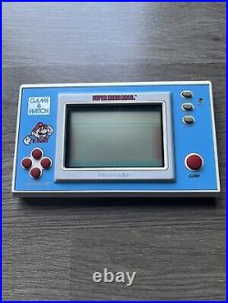1988 Nintendo Game & Watch Super Mario Bros. YM-105 LCD Vintage Retro