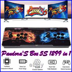 2019 Newest Pandora's box 5S Retro Home Arcade Video Game 1299 Games in 1 System