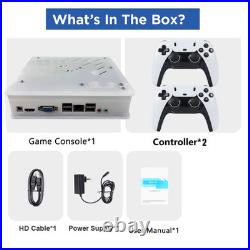 2025 New X8 Retro Video Game Console 500GB Plug and Play 4K with 70000+Games 60