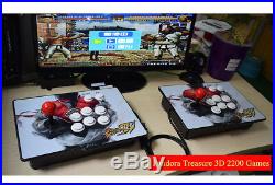 2200 Games Separable Arcade Console Machine Retro Video Game Pandora Treasure 3D