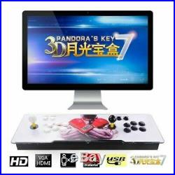2448 in 1 3D Pandora's Box Key 7 Retro 2 Players Games Arcade Machine Console
