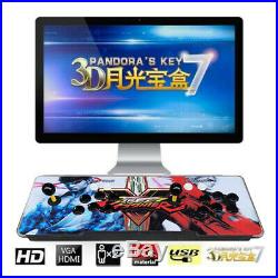 2448 in 1 3D Pandora's Box Key 7 Retro 2 Players Games Arcade Machine Console