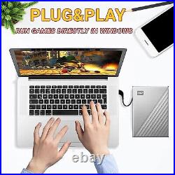 2TB External Game Hard Drive 100000 Games USB 3.0 HDD Retro Game Console Drive
