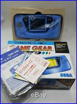 3 NEW SEGA Game Gear Console Rare (BLUE, YELLOW, RED) Tested Retro Vintage JAPAN
