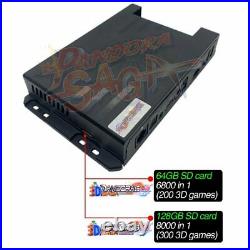 3D WIFI Pandora's Saga EX Box 8000 in 1 Joysticks Retro Arcade Game Console
