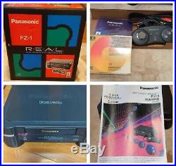 3DO REAL FZ-1 Console System Panasonic Retro game console New Tested Boxed