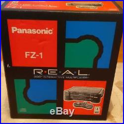 3DO REAL FZ-1 Console System Panasonic Retro game console New Tested Boxed