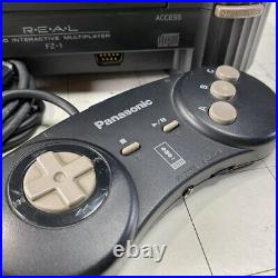 3DO REAL FZ-1 Console System Panasonic Retro game withController TESTED NO BOX NM
