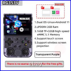 ANBERG353VS Retro Handheld Game Linux System Built- in 4452 Games RG353V Emulato