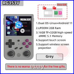 ANBERG353VS Retro Handheld Game Linux System Built- in 4452 Games RG353V Emulato