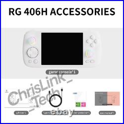 ANBERNIC RG 406H Retro Handheld Game Console Android 13 RG406H 4-inch IPS screen ANBERNIC RG 406H Retro Handheld Game Console Android 13 RG406H 4-inch IPS screen