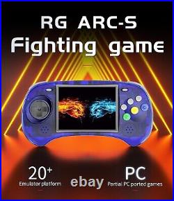 ANBERNIC RG ARC S Retro Handheld Game Console Single Linux System Blue 128GB