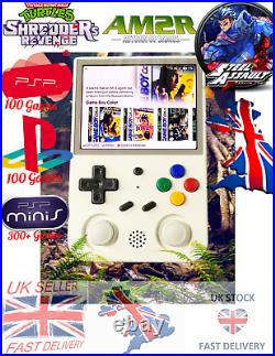 ANBERNIC RG353V Retro Handheld Game Console 256gb with White Hall Effect Stick