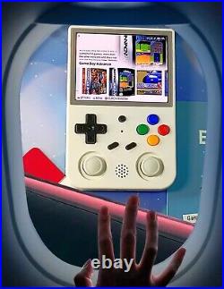 ANBERNIC RG353V Retro Handheld Game Console 256gb with White Hall Effect Stick