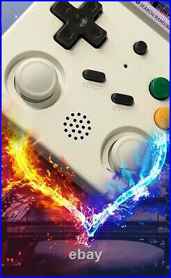 ANBERNIC RG353V Retro Handheld Game Console 256gb with White Hall Effect Stick