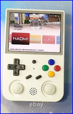 ANBERNIC RG353V Retro Handheld Game Console 256gb with White Hall Effect Stick