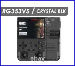ANBERNIC RG353VS Retro Handheld Video Games Console 3.5 Inch Portable (BLACK)