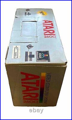 ATARI 2600 Video Computer + 5 Games PAL Boxed Vintage Retro FAST P&P