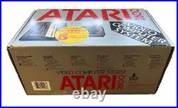 ATARI 2600 Video Computer + 5 Games PAL Boxed Vintage Retro FAST P&P