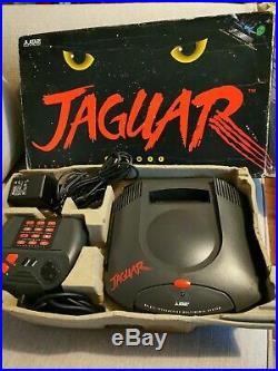 ATARI Jaguar Game Console, Boxed with Genuine PSU, AV lead and Controller Retro