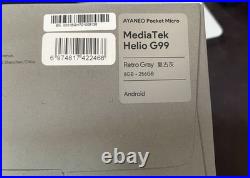 AYANEO Pocket MICRO Portable Gaming Devices 8GB 256GB IPS 3.5 inch Retro Grey AYANEO Pocket MICRO Portable Gaming Devices 8GB 256GB IPS 3.5 inch Retro Grey