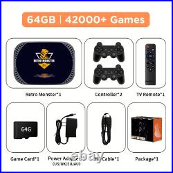 Amlogic S905X4 Retro Video Game Console 70+Emulators for PS1/PSP/N64/DC/SS/MAME