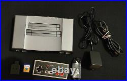 Analogue Nt mini v2 Noir Retro NES Game Console System with2gb Flashed SD Card