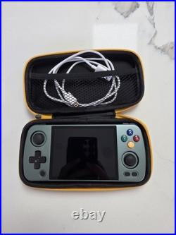Anbernac Retro Gaming Console Metallic Green RG405M With 128 Micro SD And Case Anbernac Retro Gaming Console Metallic Green RG405M With 128 Micro SD And Case