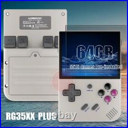 Anbernic RG35XX Plus Handheld Console, 3.5 IPS Screen, 64GB, 5000 Retro Games