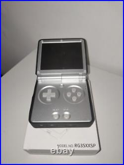 Anbernic RG35XXSP Retro handheld console, silver, New, 128gb 10,000 games Anbernic RG35XXSP Retro handheld console, silver, New, 128gb 10,000 games