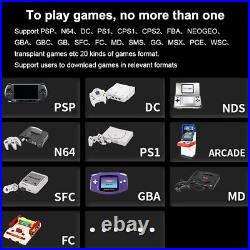Anbernic RG503 OLED handheld retro console, 64GB (20000 games) SD, and free bag