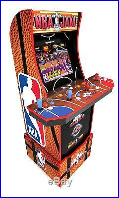 Arcade1up 4 Player NBA Jamz Cabinet Retro Arcade 1UP Machine Video Game Classic