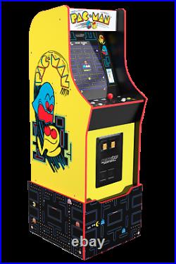 Arcade1up Pacman Legacy 12 Games In 1 Game Riser Light Up Marquee Retro Arcade