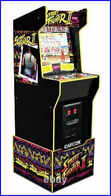 Arcade1up Street Fighter 12 Games Riser Retro Games Capcom Legacy Cabinet Arcade