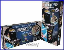 Asteroids Arcade 1up Classic Retro Cabinet Machine Arcade1up 4 In 1 Video Games