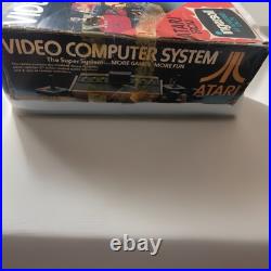 Atari 2600 CX-2600 Retro Console MADE IN HONH KONG WOODY VERSION WITH BOX GAMES Atari 2600 CX-2600 Retro Console MADE IN HONH KONG WOODY VERSION WITH BOX GAMES