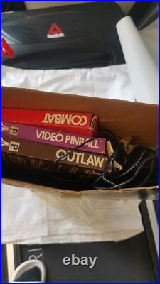 Atari 2600 CX-2600 Retro Console MADE IN HONH KONG WOODY VERSION WITH BOX GAMES Atari 2600 CX-2600 Retro Console MADE IN HONH KONG WOODY VERSION WITH BOX GAMES