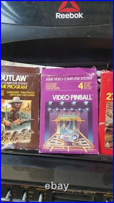 Atari 2600 CX-2600 Retro Console MADE IN HONH KONG WOODY VERSION WITH BOX GAMES Atari 2600 CX-2600 Retro Console MADE IN HONH KONG WOODY VERSION WITH BOX GAMES