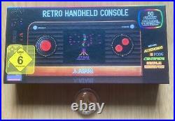 Atari Retro Handheld PlugNPlay With 50 Built In Games Bundle + Atari Gold Coin