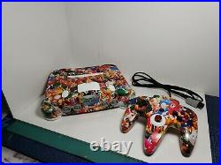 Authentic Custom N64 Console And Controller Retro Gaming Nintendo 64