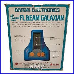 BANDAI 1980 LSI FL Beam Galaxian Console Japan Retro Handheld Game BOX F/S