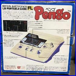 Bandai FL lsi portable game PENGO boxed retro vintage