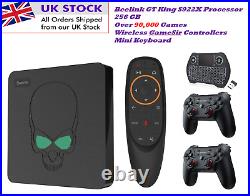 Beelink GT King Amlogic S922X Retro Gaming 256gb, UK STOCK, GameSir controllers