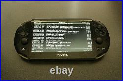 Black/Khaki PS Vita Slim 64GB with Vita/PSP/PS1 and Retro Games