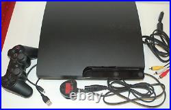 Boxed 160Gb Slim PS3 Console, Wireless Controller PLUS £100 Retro Games BUNDLE