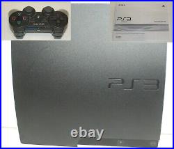 Boxed 160Gb Slim PS3 Console, Wireless Controller PLUS £100 Retro Games BUNDLE