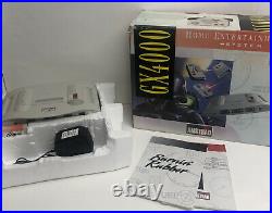 Boxed Amstrad Gx4000 Console Burnin Rubber Racing Game Retro Vintage Tested