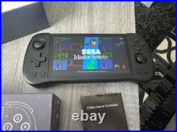 Boxed Powkiddy X55 Retro Gaming Handheld Console Black with games Boxed Powkiddy X55 Retro Gaming Handheld Console Black with games
